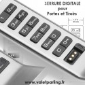 SERRURE DIGICODE POUR PUPITRE VOITURIER