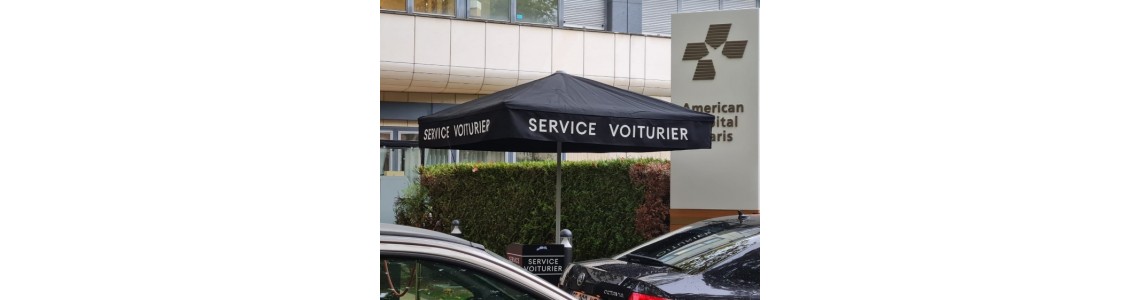 VALET PARKING EQUIPMENT UMBRELLA